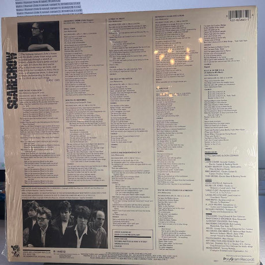 John Cougar Mellencamp - Scarecrow (VINYL) | Near Mint (NM) Near Mint (NM)