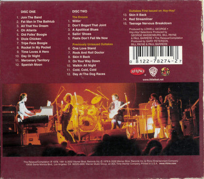 Little Feat - Waiting For Columbus (2xCD) | Near Mint (NM or M-) Excellent (EX)