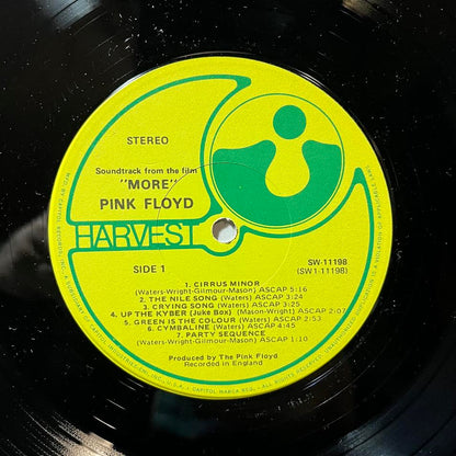 Pink Floyd - Original Motion Picture Soundtrack From The Film "More" (VINYL) | Near Mint (NM or M-) Excellent+ (EX+)