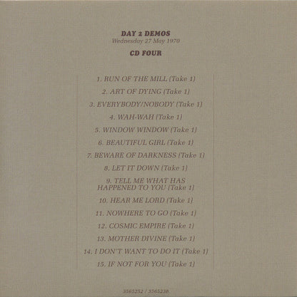 George Harrison - All Things Must Pass (50th Anniversary) (CD BOX SET) | Near Mint (NM) Near Mint (NM)