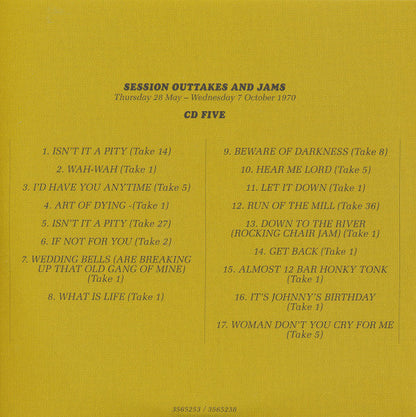 George Harrison - All Things Must Pass (50th Anniversary) (CD BOX SET) | Near Mint (NM) Near Mint (NM)