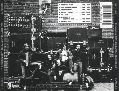 The Allman Brothers Band - The Allman Brothers Band At Fillmore East (CD) | Near Mint (NM) Near Mint (NM)