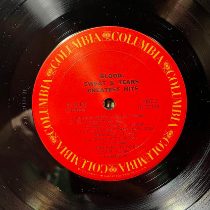 Blood, Sweat & Tears Greatest Hits (VINYL) | Near Mint (NM) Excellent (EX)