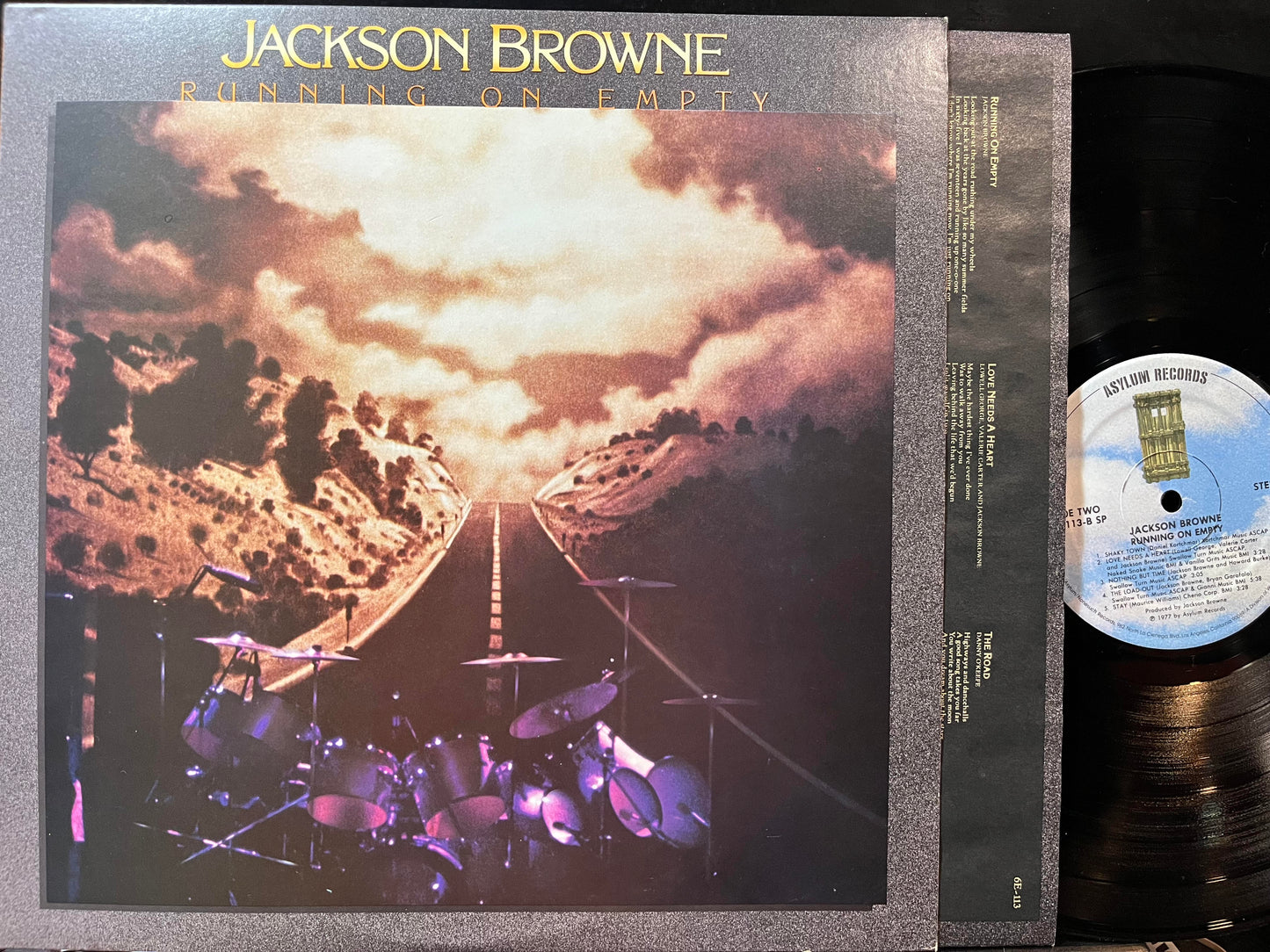 Jackson Browne - Running On Empty (VINYL) | Near Mint (NM or M-) Near Mint (NM)