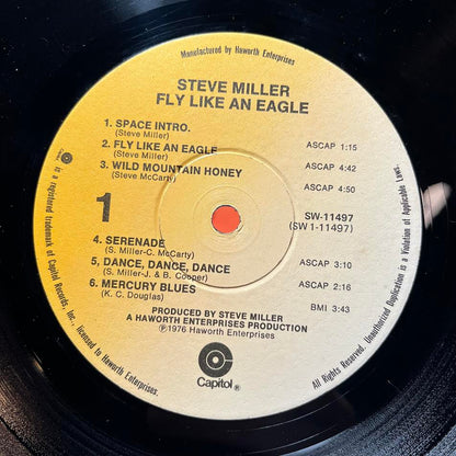 Steve Miller Band - Fly Like An Eagle (VINYL) | Near Mint (NM) Excellent+ (EX+)