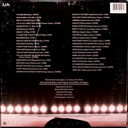 Bruce Springsteen & The E-Street Band - Live / 1975-85 (5x VINYL BOX SET) | Near Mint (NM or M-) Excellent (EX)