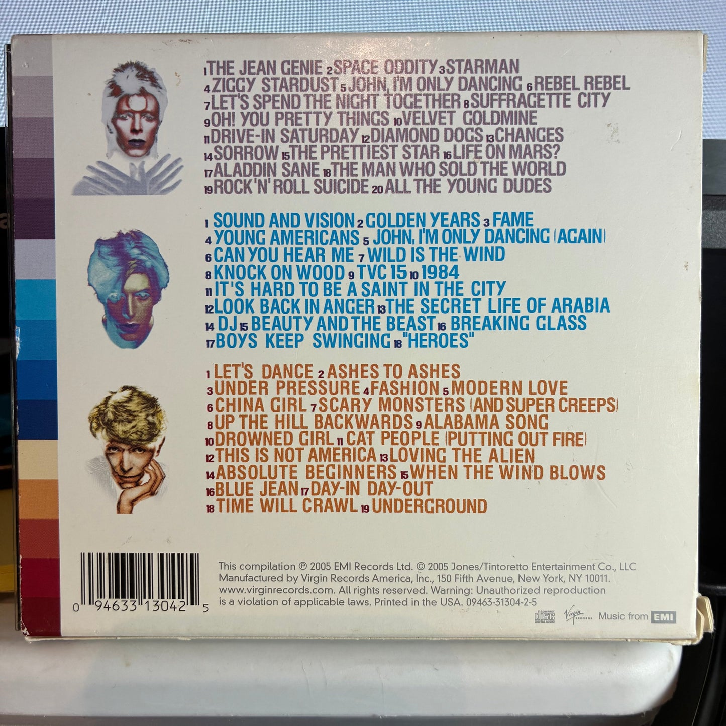 David Bowie - The Platinum Collection (3xCD) | Near Mint (NM or M-) Excellent (EX)
