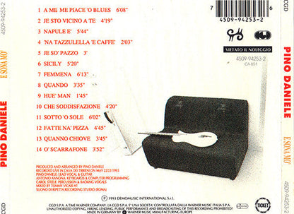 Pino Daniele - E Sona Mo' (CD) | Near Mint (NM or M-) Excellent (EX)