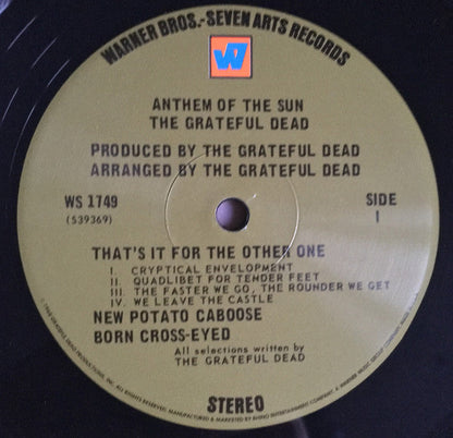 The Grateful Dead - The Warner Bros. Studio Albums (BOX SET) | Near Mint (NM or M-)