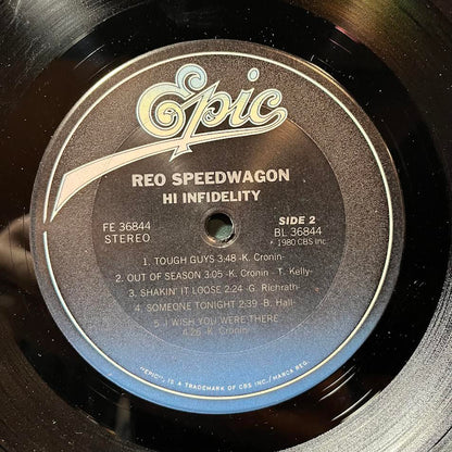 REO Speedwagon - Hi Infidelity (VINYL) | Near Mint (NM or M-) Excellent (EX)