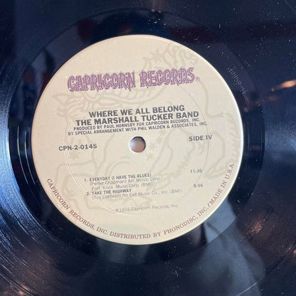 The Marshall Tucker Band - Where We All Belong (2xVINYL) | Near Mint (NM) Excellent+ (EX+)
