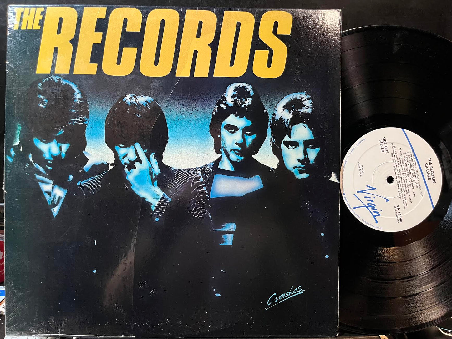 The Records - Crashes (VINYL) | Near Mint (NM) Near Mint (NM)