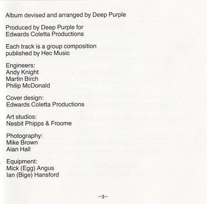 Deep Purple - In Rock (CD) | Near Mint (NM) Excellent (EX)
