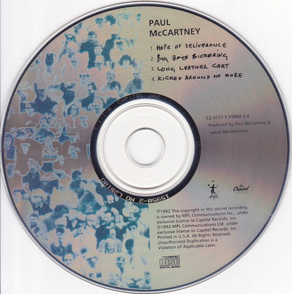 Paul McCartney - Hope Of Deliverance (CD) | Near Mint (NM) Near Mint (NM)