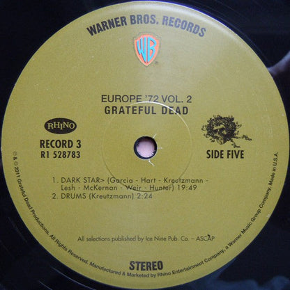 The Grateful Dead - Europe '72 Vol. 2 (4xLP BOX) | Near Mint (NM or M-) Excellent (EX)