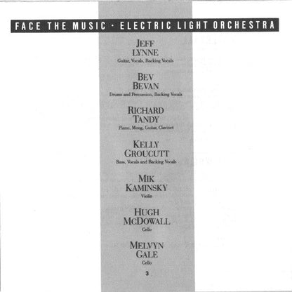 Electric Light Orchestra - Face The Music (CD) | Near Mint (NM) Near Mint (NM)