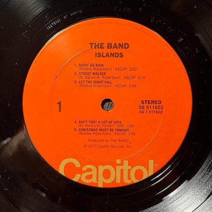 The Band - Islands (VINYL) | Near Mint (NM) Very Good Plus (VG+)