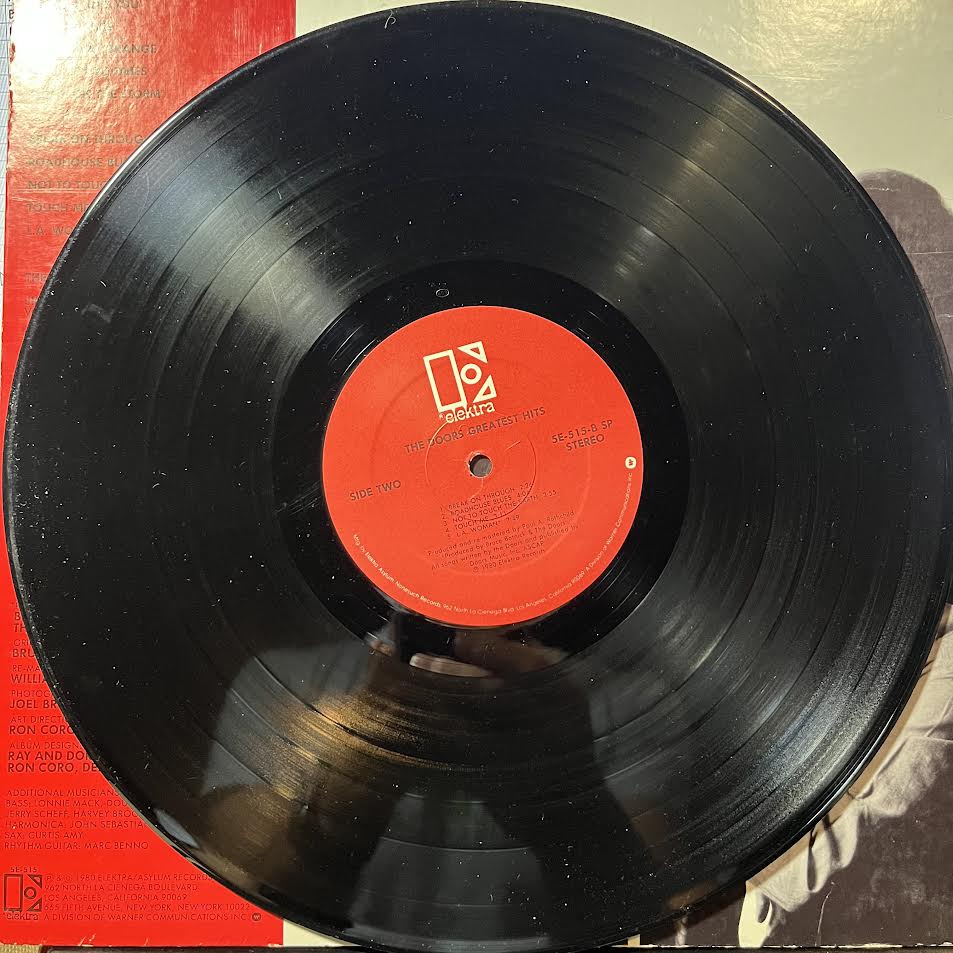 The Doors - Greatest Hits (VINYL) | Near Mint (NM) Very Good Plus Plus (VG++)