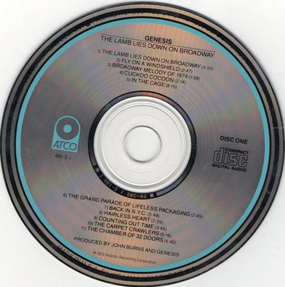 Genesis - The Lamb Lies Down On Broadway (2xCD) | Near Mint (NM) Near Mint (NM)