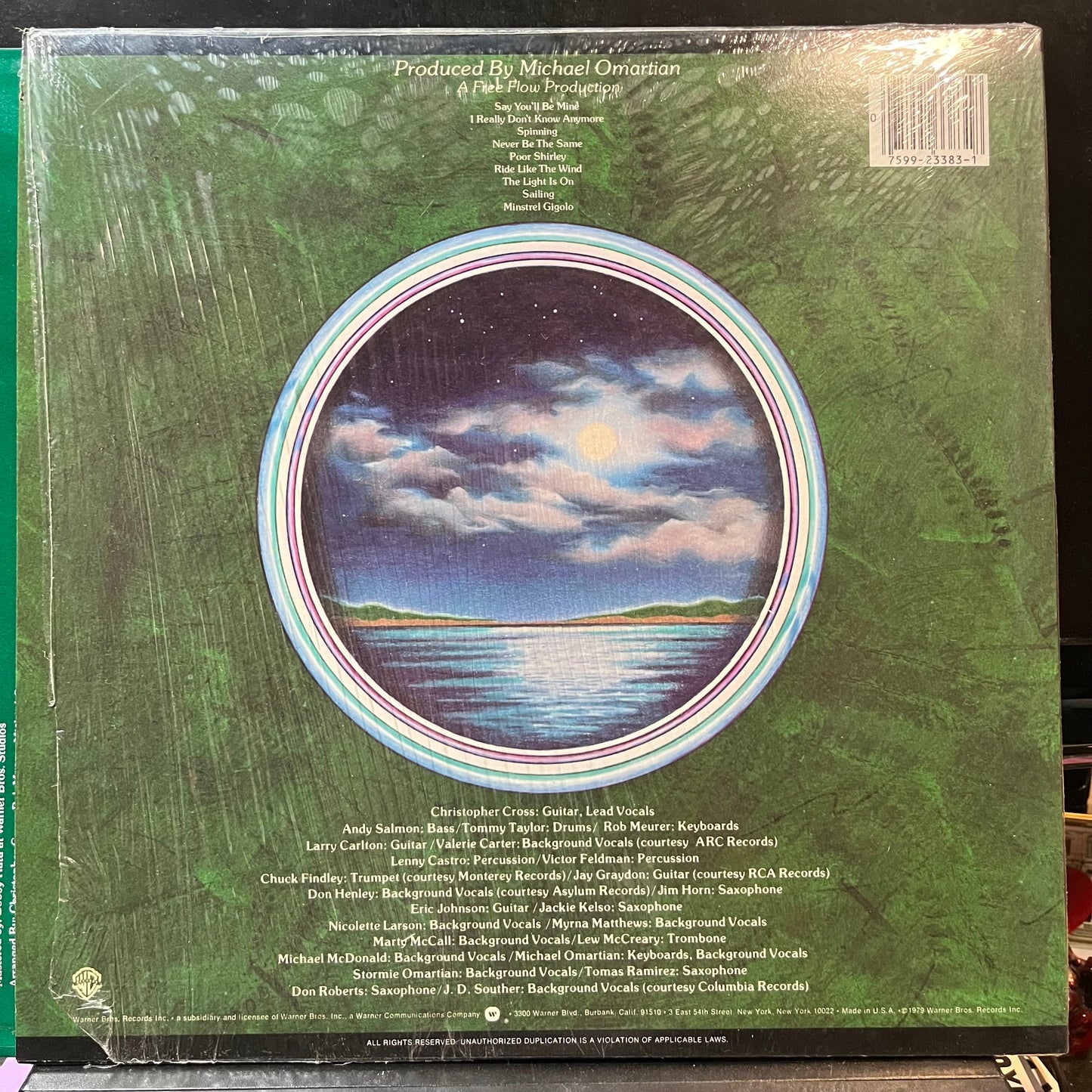 Christopher Cross - Christopher Cross (VINYL) | Near Mint (NM or M-) Near Mint (NM)