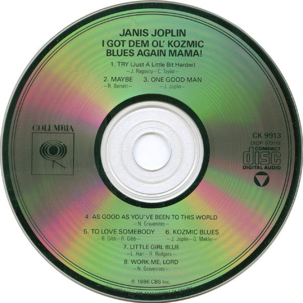 I Got Dem Ol' Kozmic Blues Again Mama! (CD) | Near Mint (NM) Near Mint (NM)
