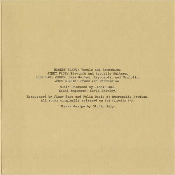 Led Zeppelin - Live EP (CD) | Near Mint (NM or M-)