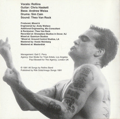 Rollins Band - The End Of Silence (CD) | Near Mint (NM or M-)