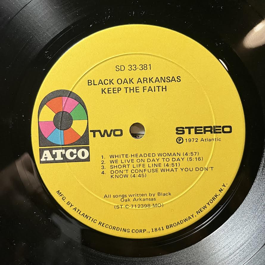 Keep The Faith (VINYL) | Near Mint (NM) Very Good Plus (VG+)
