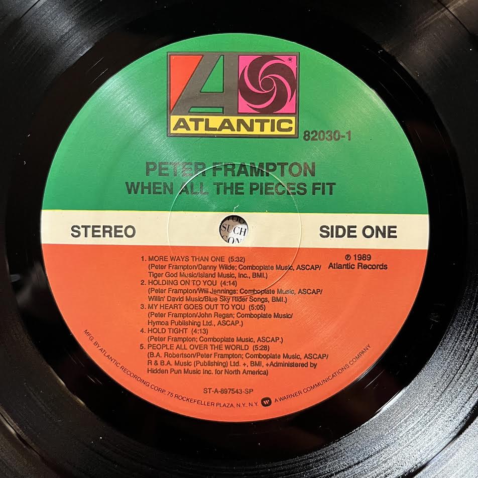 Peter Frampton - When All The Pieces Fit (VINYL) | Near Mint (NM) Near Mint (NM)