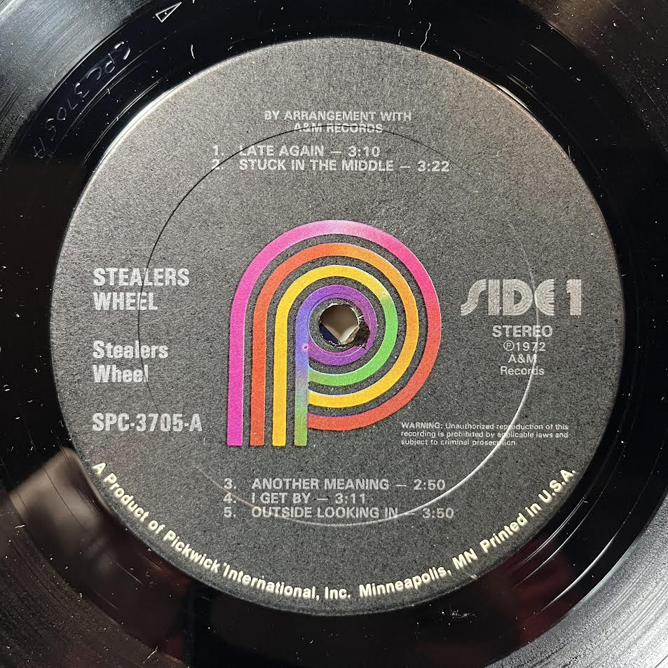 Stealers Wheel - Stealers Wheel (VINYL) | Near Mint (NM) Excellent+ (EX+)