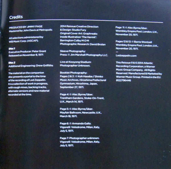 Led Zeppelin - Untitled (2xCD) | Near Mint (NM or M-)