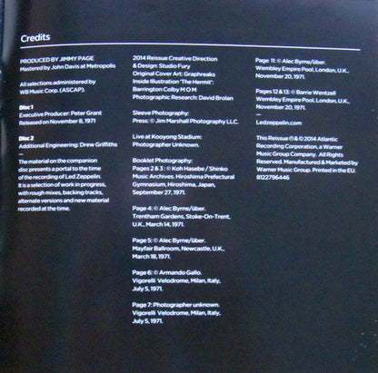 Led Zeppelin - Untitled (2xCD) | Near Mint (NM or M-)