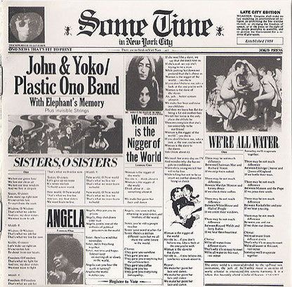 John Lennon & Yoko Ono - Some Time In New York City (2xCD) | Near Mint (NM) Near Mint (NM)