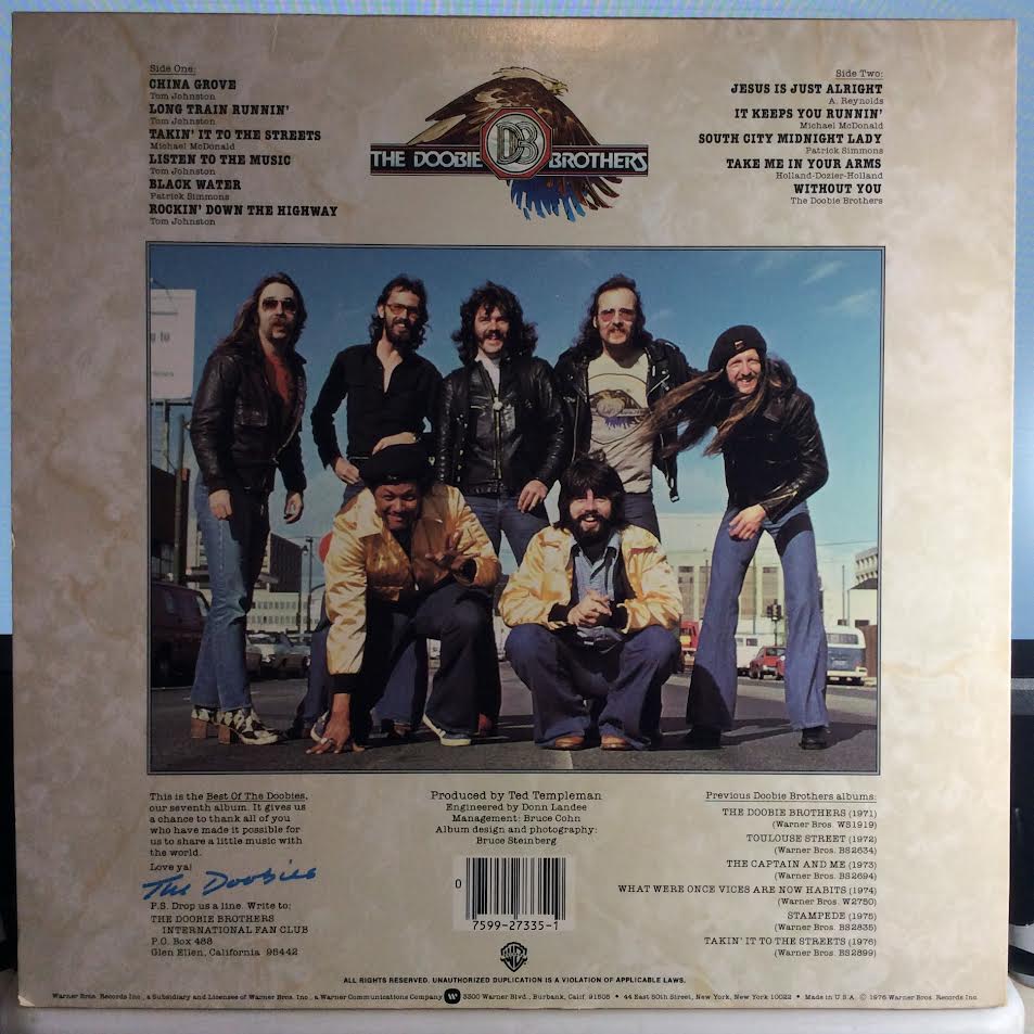 The Doobie Brothers - Best Of The Doobies (VINYL) | Near Mint (NM) Near Mint (NM)