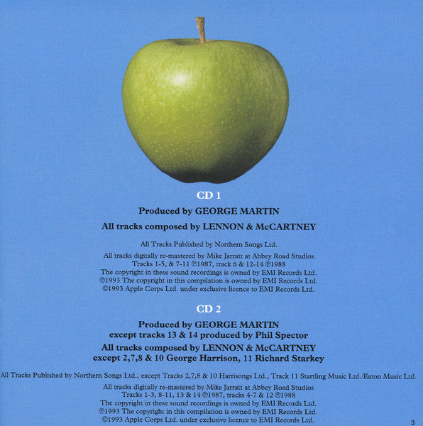 The Beatles - 1967-1970 (2xCD CANADA) | Near Mint (NM) Near Mint (NM)