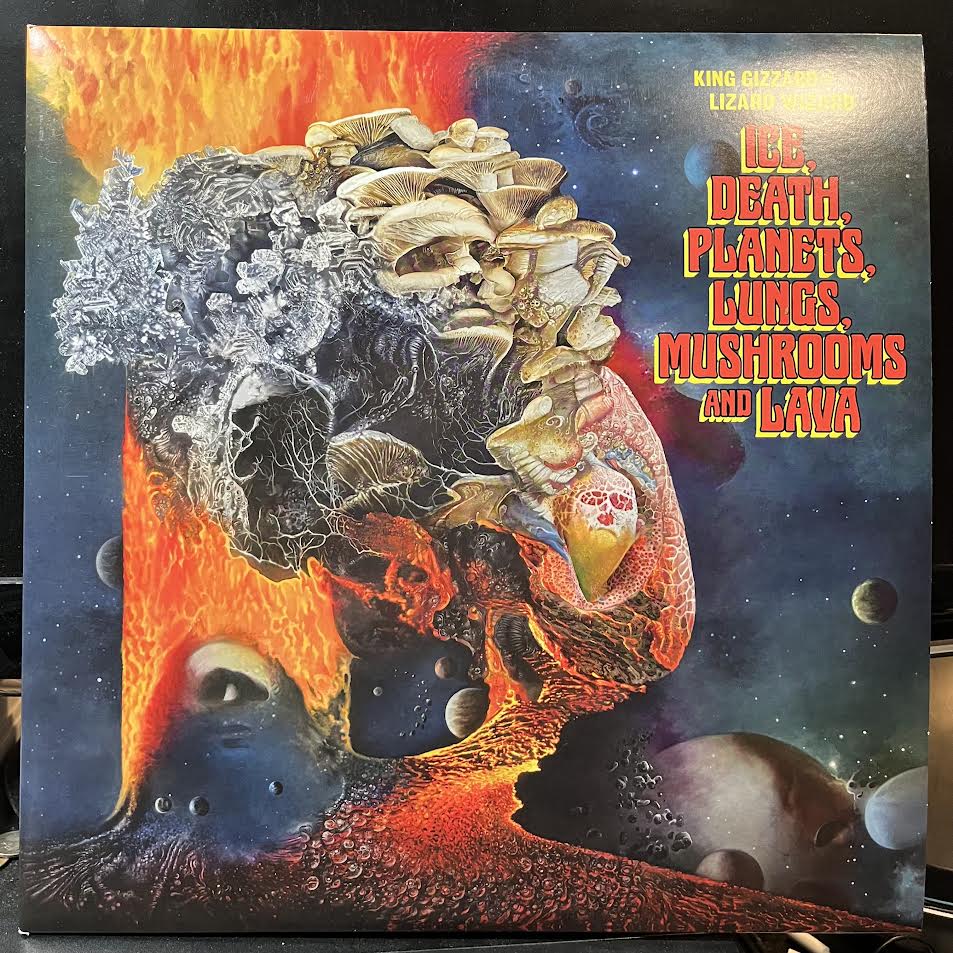 King Gizzard And The Lizard Wizard - Ice, Death, Planets, Lungs, Mushrooms And Lava (2xVINYL) | Near Mint (NM) Very Good Plus Plus (VG++)