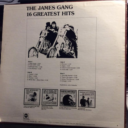 James Gang - 16 Greatest Hits (2xVINYL) | Near Mint (NM) Very Good (VG)