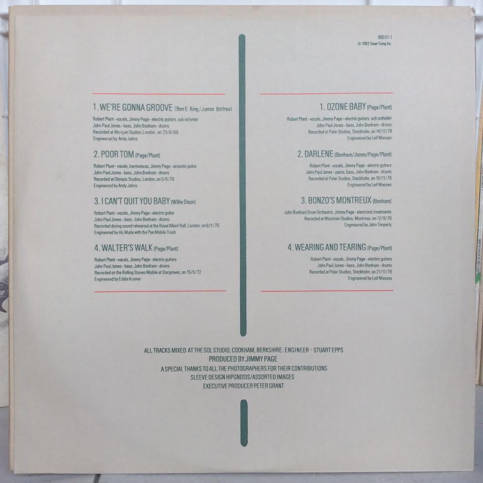 Led Zeppelin - Coda (VINYL) | Near Mint (NM) Near Mint (NM)