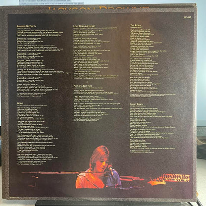 Jackson Browne - Running On Empty (VINYL) | Near Mint (NM or M-) Near Mint (NM)