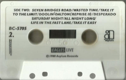 Eagles - Eagles Live (CASSETTE) | Near Mint (NM) Excellent (EX)