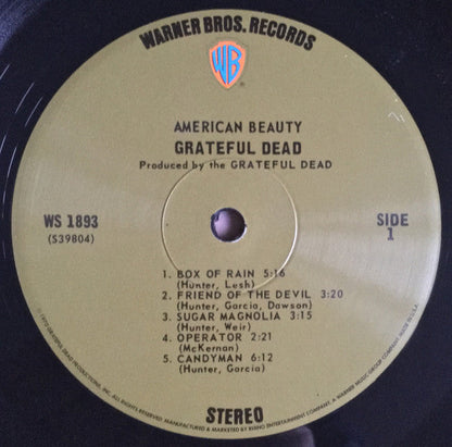 The Grateful Dead - The Warner Bros. Studio Albums (BOX SET) | Near Mint (NM or M-)