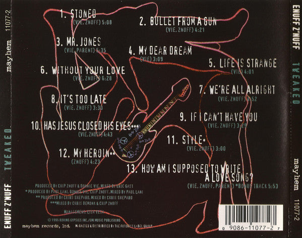 Tweaked (CD) | Near Mint (NM) Near Mint (NM)