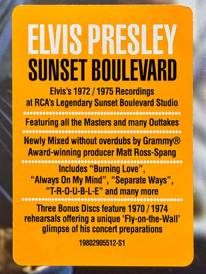 Elvis Presley - Sunset Boulevard (5xCD BOX) | Near Mint (NM) Near Mint (NM)
