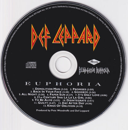 Euphoria (CD) | Near Mint (NM or M-)