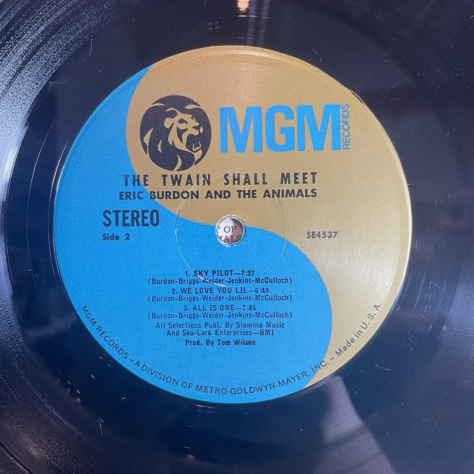Eric Burdon & The Animals - The Twain Shall Meet (VINYL) | Near Mint (NM) Excellent (EX)