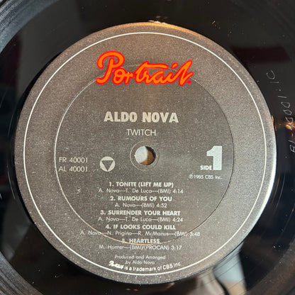 Aldo Nova - Twitch (VINYL) | Near Mint (NM or M-) Excellent (EX)