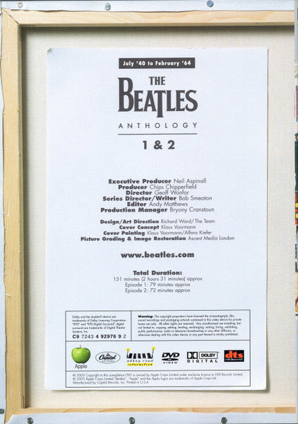 The Beatles - Anthology (5xDVD BOX) |