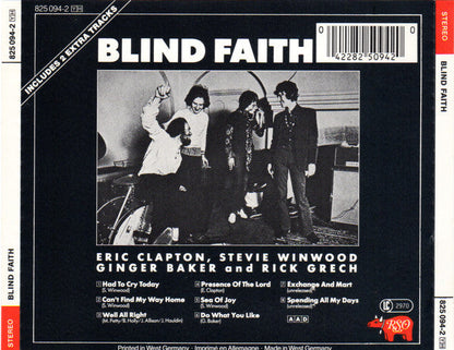 Blind Faith (2) - Blind Faith (CD) | Near Mint (NM) Near Mint (NM)