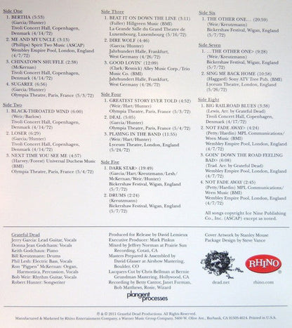 The Grateful Dead - Europe '72 Vol. 2 (4xLP BOX) | Near Mint (NM or M-) Excellent (EX)