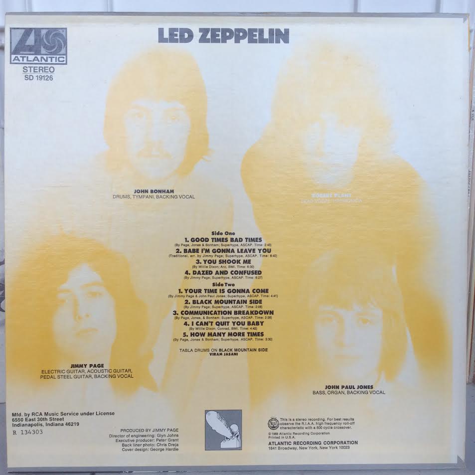 Led Zeppelin - Led Zeppelin (VINYL) | Near Mint (NM) Near Mint (NM)